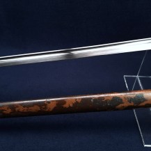 British WW1 1908 Pattern Cavalry Troopers Sword with Field Camouflage Paint, Dated 1916 - 3